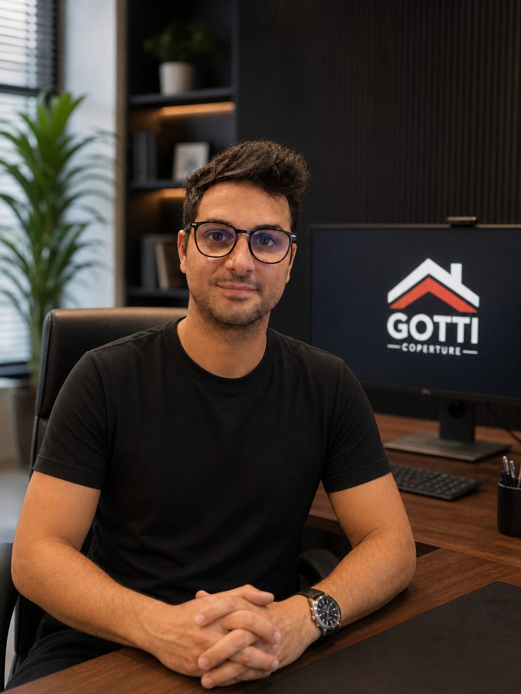 Luca Gotti, titolare di Gotti Coperture